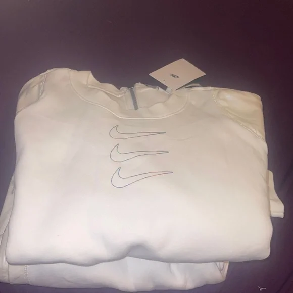 Nike Pants Jumpsuits Womens White Nike Track Suit Size - Main Image